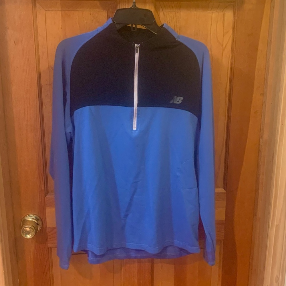 New Balance Ladies Half-Zip Top with Side Zip Pocket
